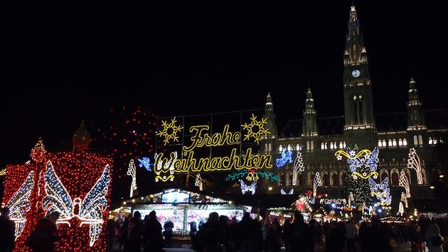 The Viennese Christmas Market is Vienna
