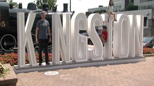 One of Kingston’s must-have pictures is with the ‘Kingston’ sign across from City Hall