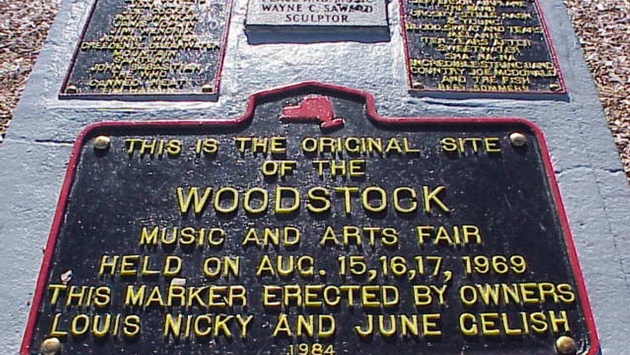 The first Woodstock was held on a dairy farm in the Catskill Mountains, northwest of New York City